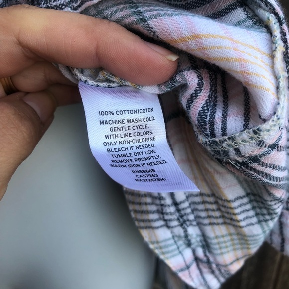 Melrose and Market • plaid shirt - Picture 6 of 7